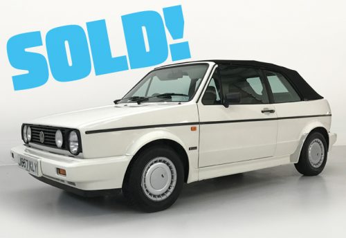 1991 VW Golf Clipper Cabriolet