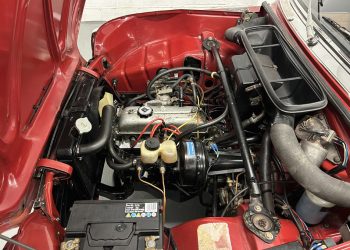 1968 Daf 55 coupe-engine