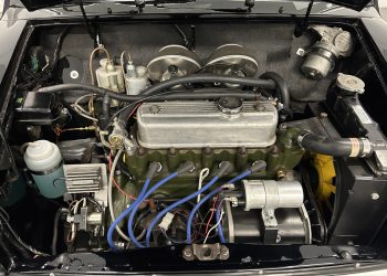 1968 Mini Cooper-engine
