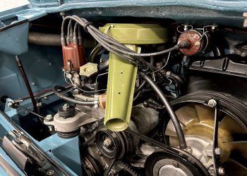 1966 Fiat 850 Vignale-engine1